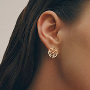 FAVO EARRING IN YELLOW GOLD