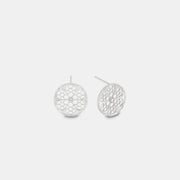 FAVO EARRING IN SILVER