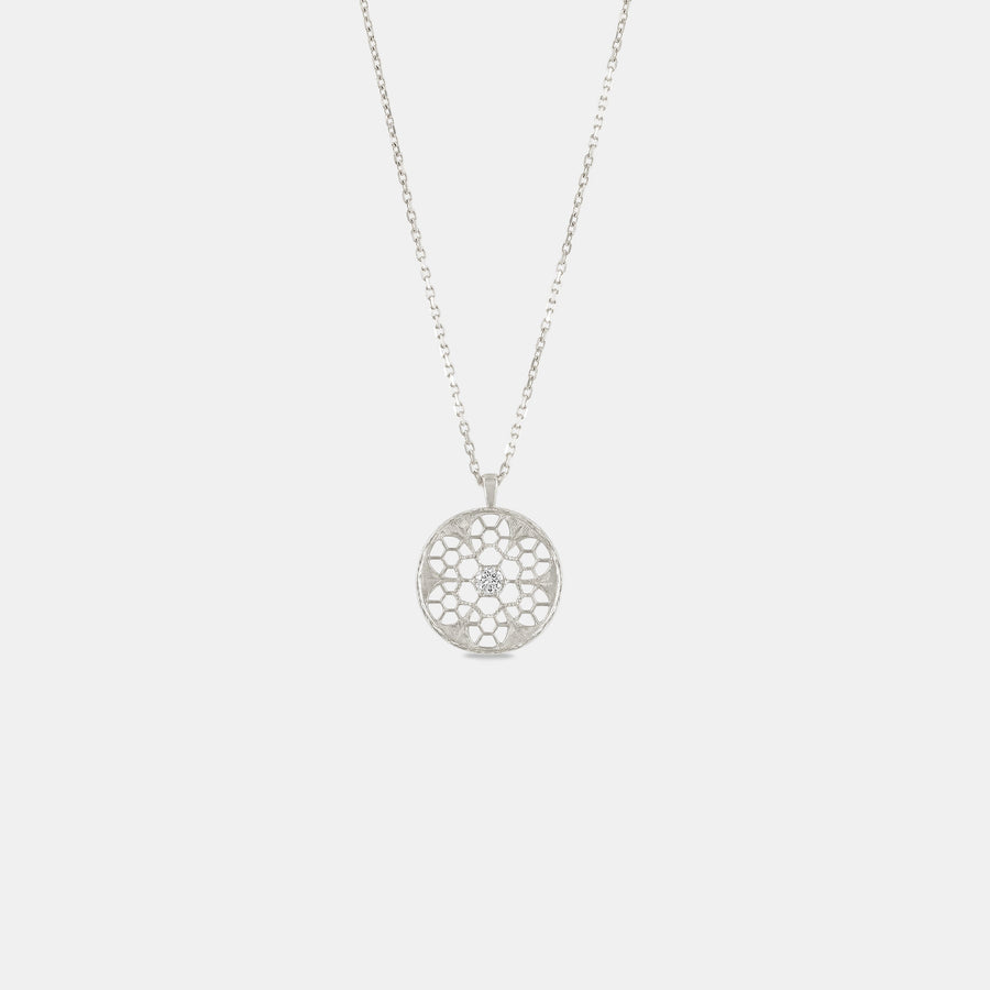 FAVO NECKLACE IN SILVER