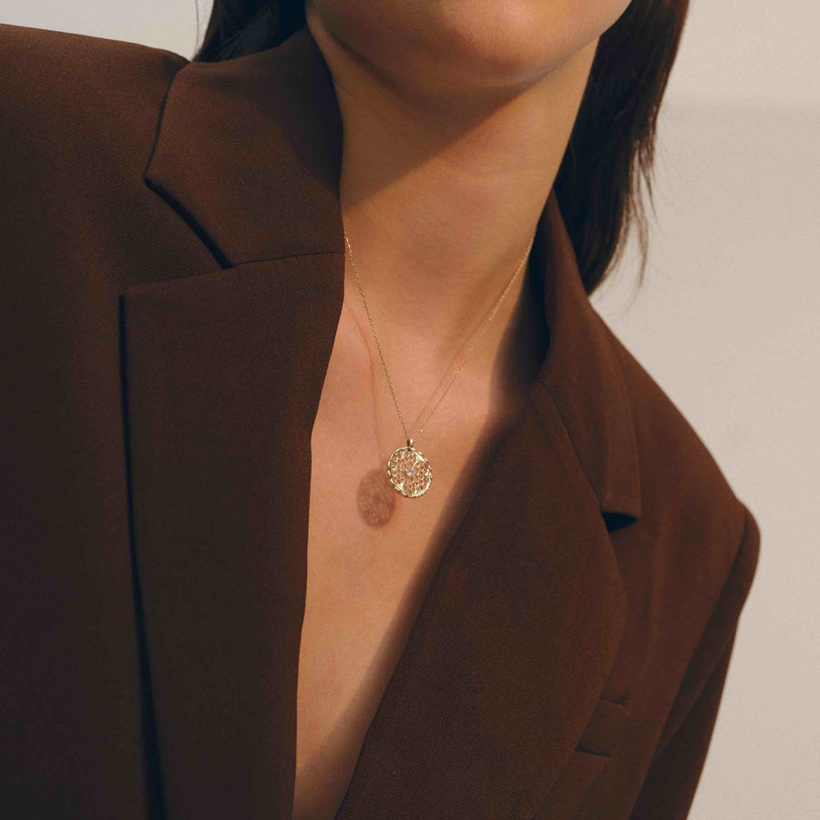 FAVO NECKLACE IN SILVER