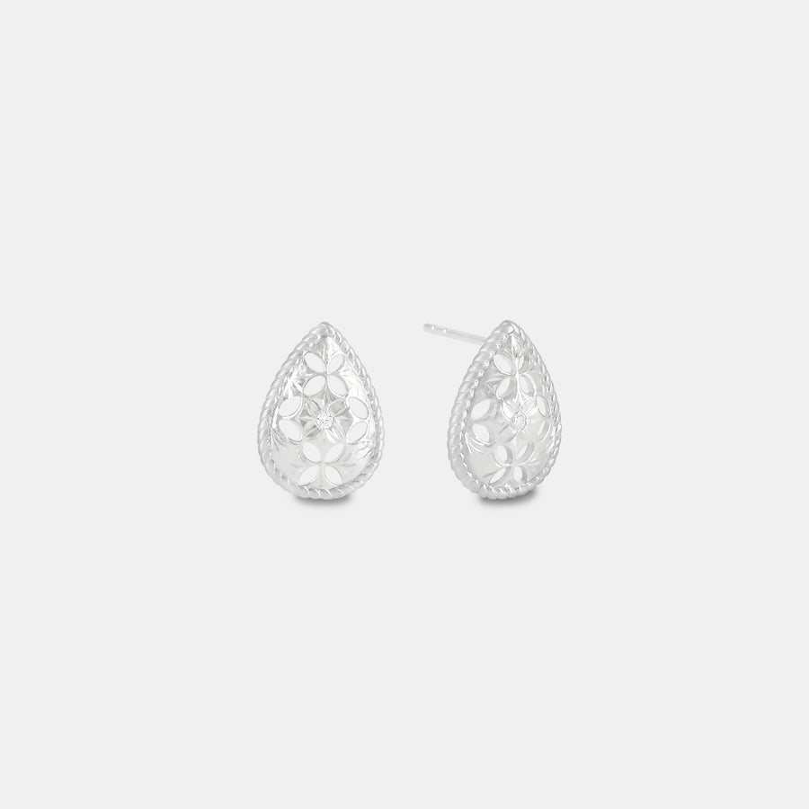 GOCCIA EARRING IN SILVER