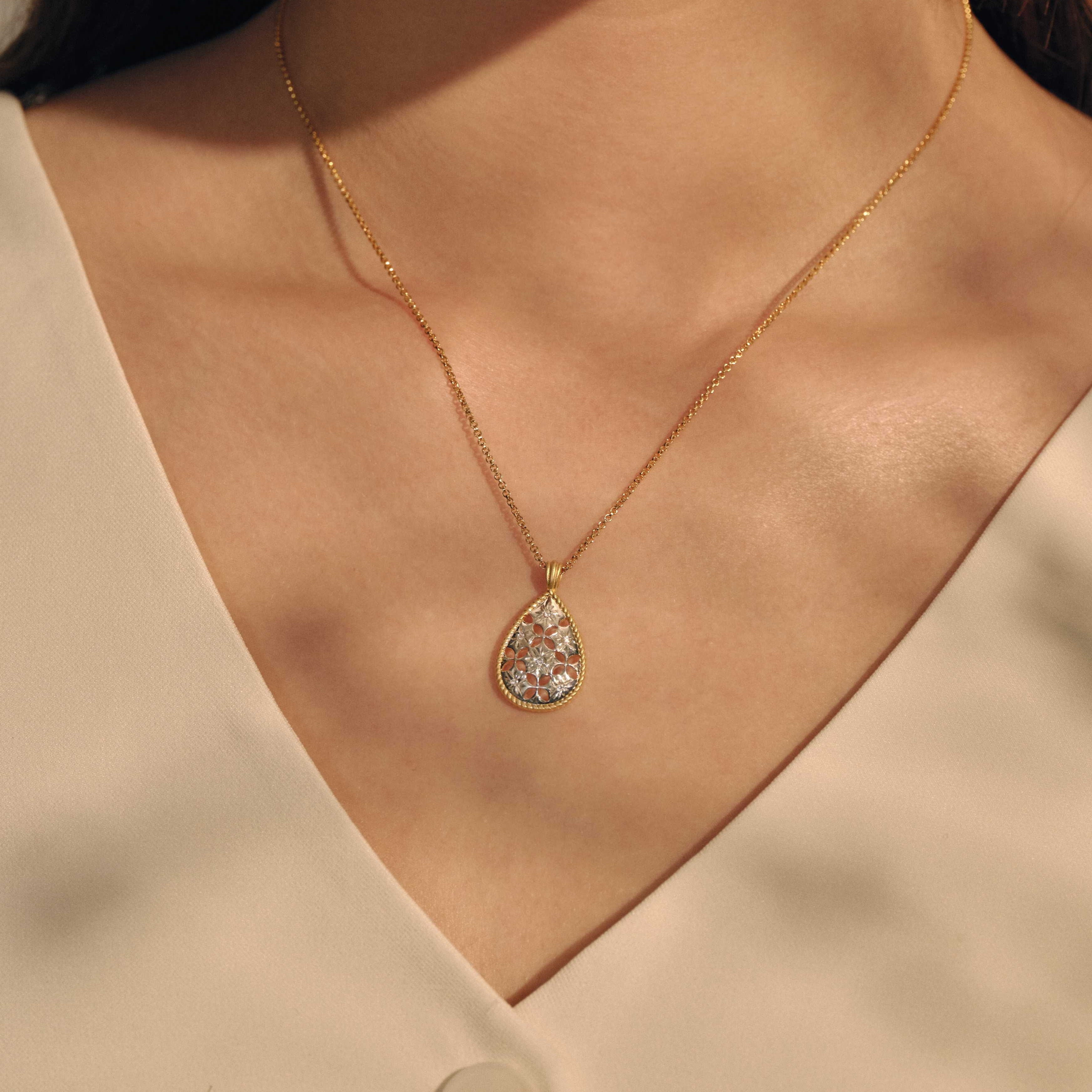 GOCCIA NECKLACE IN GOLD PLATING