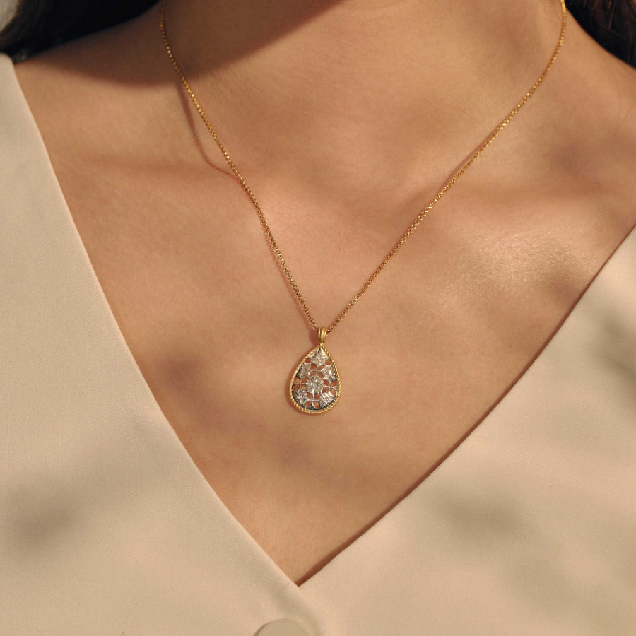 GOCCIA NECKLACE IN GOLD PLATING