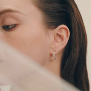 TRINA EARRING IN SILVER