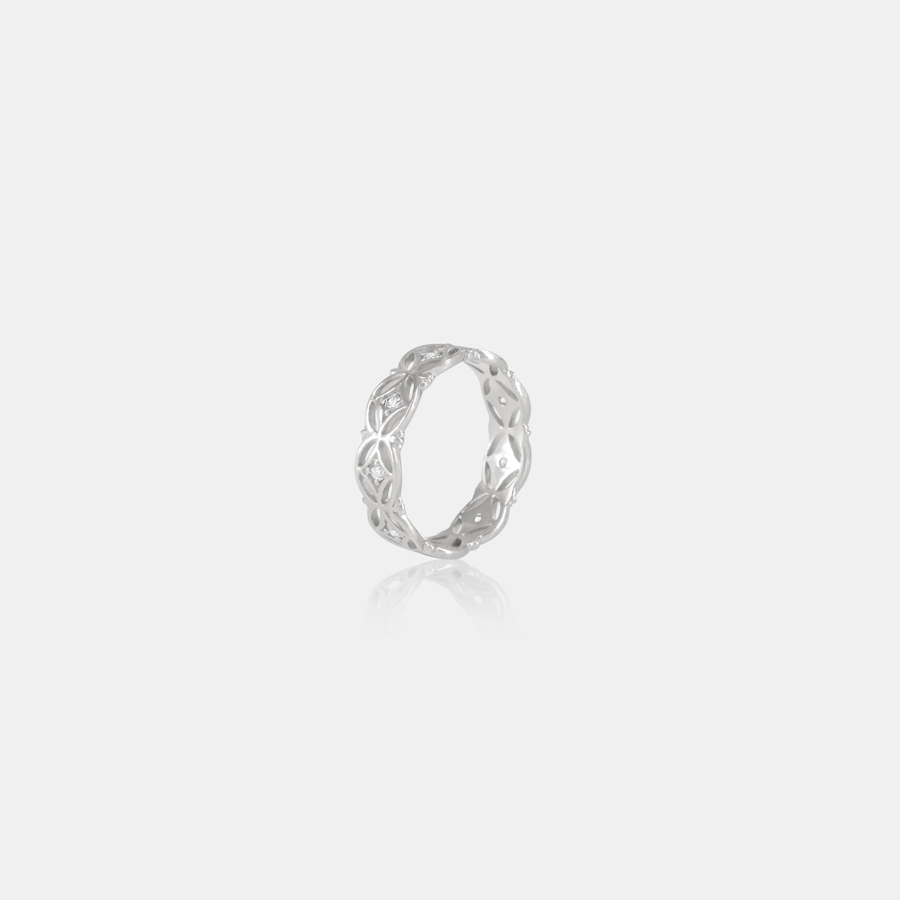 TRINA RING IN SILVER