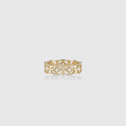 TRINA RING IN YELLOW GOLD
